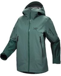 Arc'teryx - Sentinel Gore-Tex Hooded Leather Jacket - Lyst