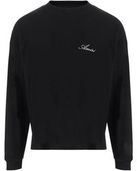 Amiri - Graphic Logo Knitted Sweater - Lyst