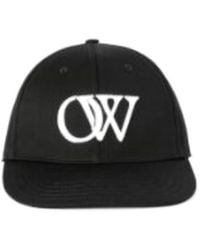 Off-White c/o Virgil Abloh - Drill Logo-Embroidered Baseball Cap - Lyst