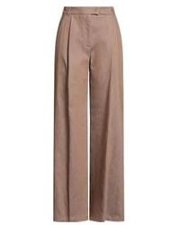 MAX&Co. - High-Waist Front-Pleated Casual Trousers - Lyst