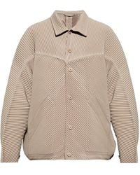 Homme Plissé Issey Miyake - Homme Plissé Issey Miyake Monthly Colors September Pleated Jacket - Lyst