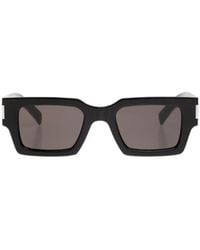 Saint Laurent - Eyewear Rectangular Frame Sunglasses - Lyst