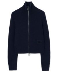 Burberry - Cashmere-Blend Zip-Up Jacket - Lyst