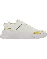 Versace Jeans Couture - Couture Baroque Print Low-Top Sneakers - Lyst
