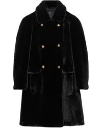 Prada - Double-Breasted Aspen Coat - Lyst