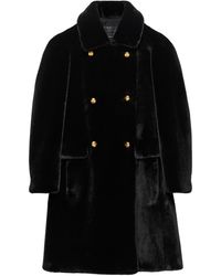 Prada - Double-Breasted Aspen Coat - Lyst
