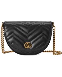 Gucci - Gg Marmont Matelassé Mini Crossbody Bag - Lyst