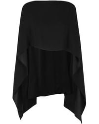 Alberta Ferretti - Round-Neck Shawl - Lyst