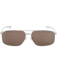 Balenciaga - Eyewear Rectangle Frame Sunglasses - Lyst