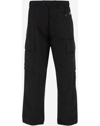 C.P. Company Microreps Boxy Lens Cargo Pant in Black for Men | Lyst