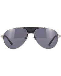 Cartier - Aviator Frame Sunglasses - Lyst