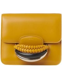 Chloé - Chloé Kattie Foldover Crossbody Bag - Lyst