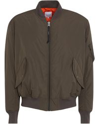 Aspesi - Zip-Up Bomber Jacket - Lyst