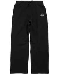 Balenciaga - Bodies Logo Detailed Baggy Sweatpants - Lyst
