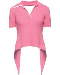 Jacquemus - Solid-Color Knit Top - Lyst