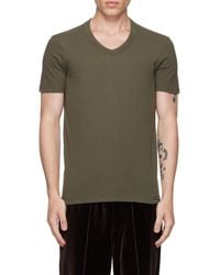 Tom Ford - V-Neck Short-Sleeved T-Shirt - Lyst