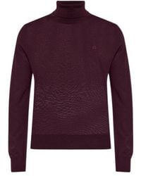 DSquared² - D2 Logo Embroidered Turtleneck Knit Jumper - Lyst