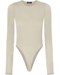 Wardrobe NYC - Stretch-Jersey Bodysuit - Lyst