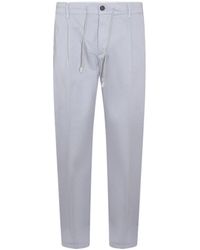 Eleventy - Straight-Leg Drawstring Trousers - Lyst