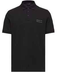 Moncler - Logo Patch Short-Sleeved Polo Shirt - Lyst