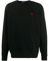 Polo Ralph Lauren - Ralph Lauren Logo Crew Neck Sweatshirt - Lyst