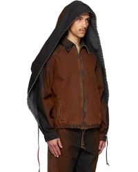 Egonlab - Convertible Hooded Denim Jacket - Lyst