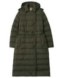 Burberry - Long Hooded Puffer Coat - Lyst