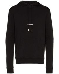 Saint Laurent - Classic Rive Gauche Hoodie - Lyst
