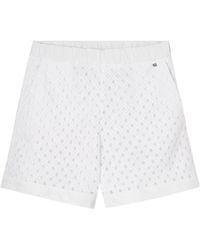 Herno - Cut-Out Elasticated Waistband Shorts - Lyst