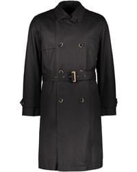 Herno - Elegant Trench Coat With Adjustable Belt - Lyst