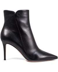 Gianvito Rossi - Pointed Toe Ankle Boots - Lyst