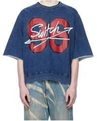 Vivienne Westwood - 96 Switch Short-Sleeved Raglan Sweatshirt - Lyst