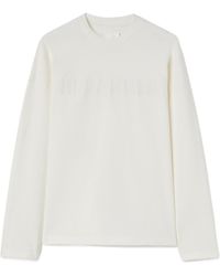 Jil Sander - Logo Printed Long-Sleeved T-Shirt - Lyst