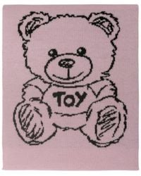 Moschino - Teddy Bear Pattern Scarf - Lyst