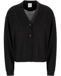 Paul Smith - V Neck Knit Top Long Sleeves - Lyst