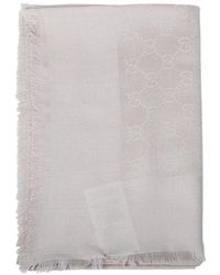Gucci - Fringed-Edge Scarf - Lyst