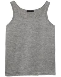Prada - Cashmere And Silk Tank Top - Lyst