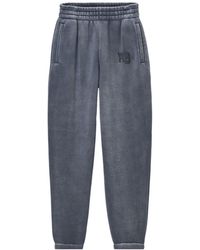 Alexander Wang - Essential Terry Ribbed Hem Joggers - Lyst