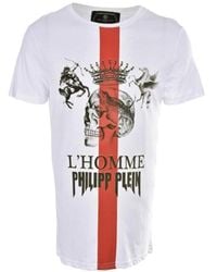 Philipp Plein - Printed T-Shirt - Lyst