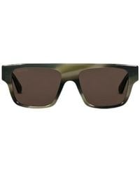 Gucci - Rectangular Frame Sunglasses - Lyst