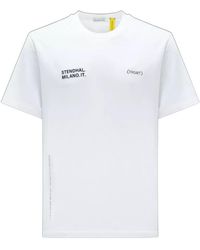 Moncler - Logo Motif T-Shirt - Lyst