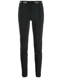 Valentino - Vltn Tight Casual Pants - Lyst