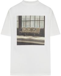 Jil Sander - Graphic Printed Crewneck T-Shirt - Lyst