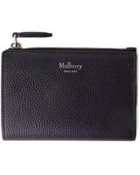 Mulberry - Continental Bi-Fold Leather Wallet - Lyst