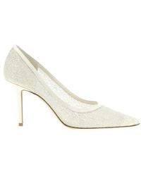 Jimmy Choo - Love 85 Candyfloss Glitter Pumps - Lyst