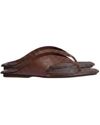 Gucci - Thong Sandal With Interlocking G - Lyst
