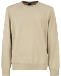 BOSS - Boss Logo Embroidered Jumper - Lyst