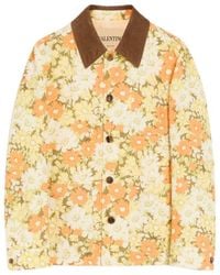 Valentino - Collared Long-Sleeved Casual Jacket - Lyst