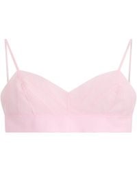 Philosophy Di Lorenzo Serafini - Cropped Bralette Top - Lyst