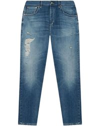 Dondup - Distressed Trousers - Lyst